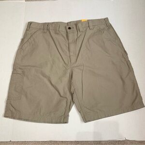 Carhartt Loose Fit Canvas Utility Tan Work Shorts Men’s Size 44 Regular NEW